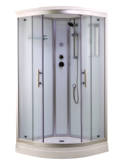 Душевая кабина Timo Standart T-6601SF Silver Fabric 100x100см